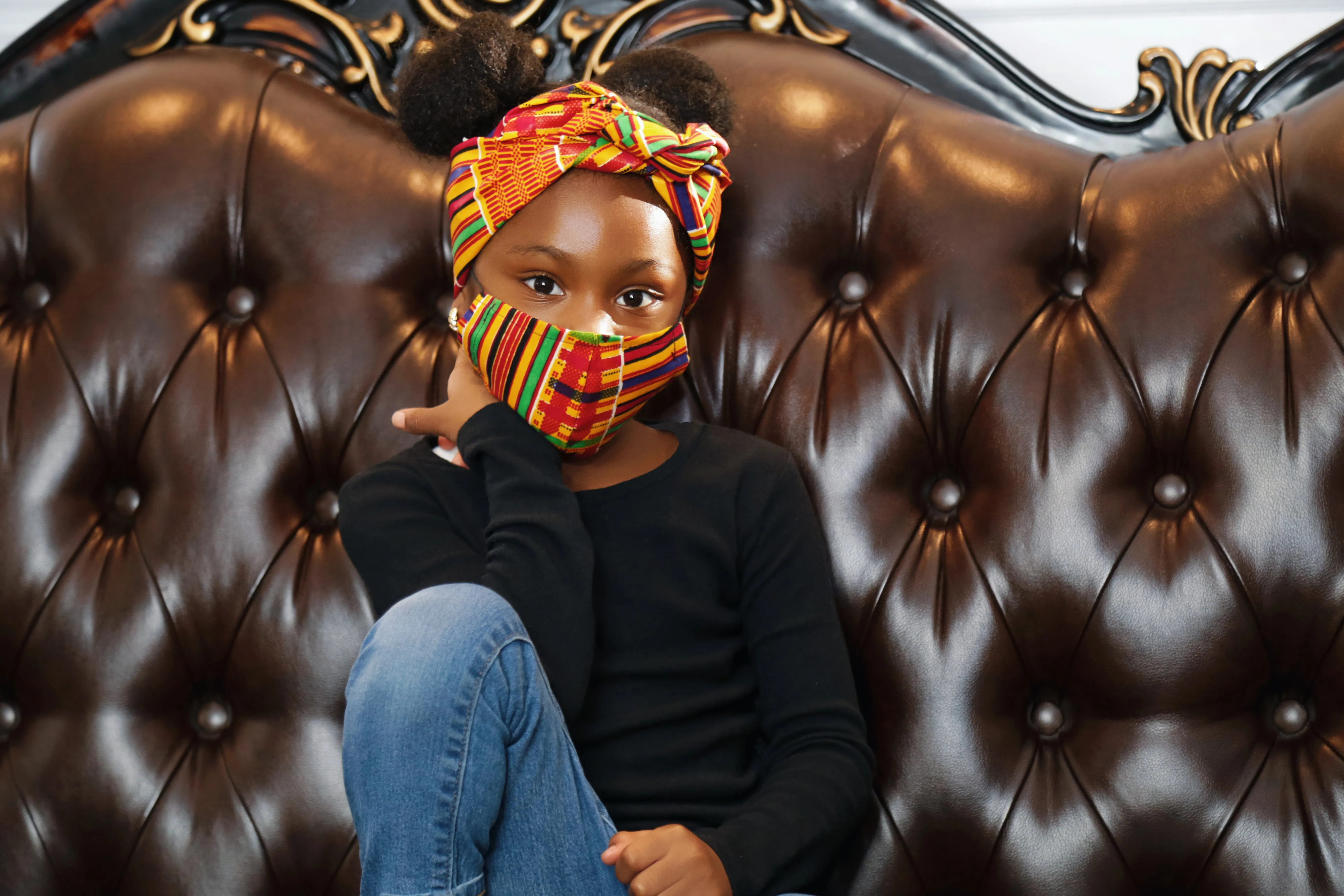 kente kube kids headwrap