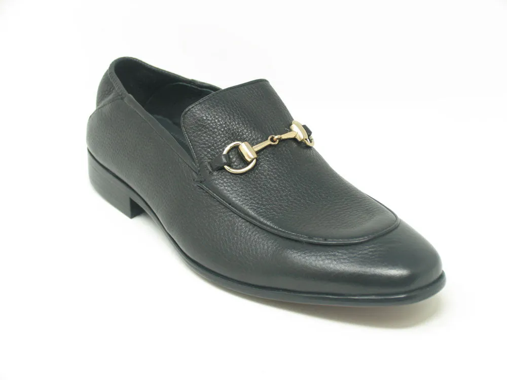 KS525-305 Soft Leather Casual Buckle Loafer/Mule