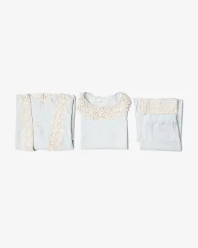 Lace Nursing Pajama Set