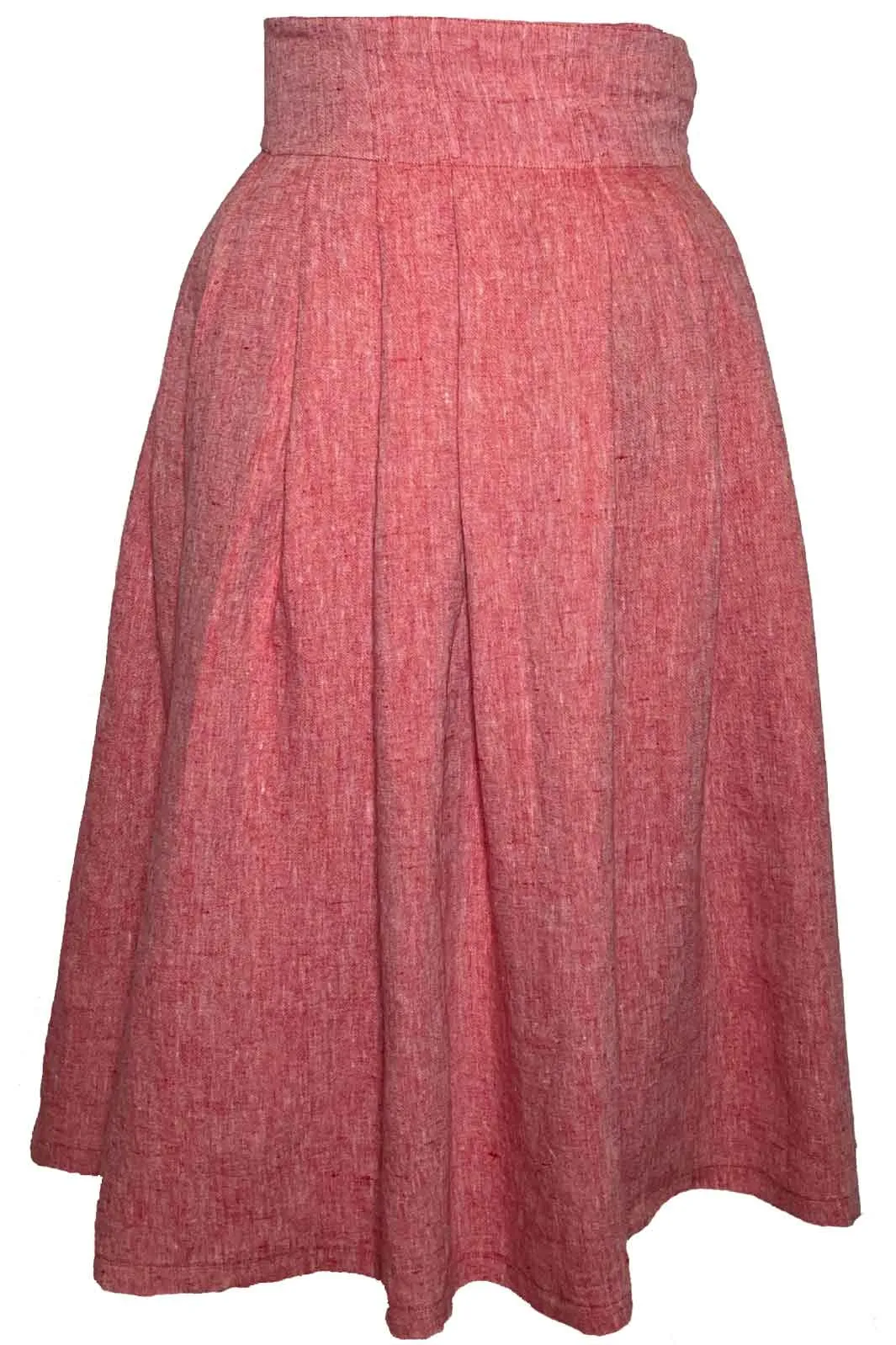 Layercake Linen Wrap Skirt