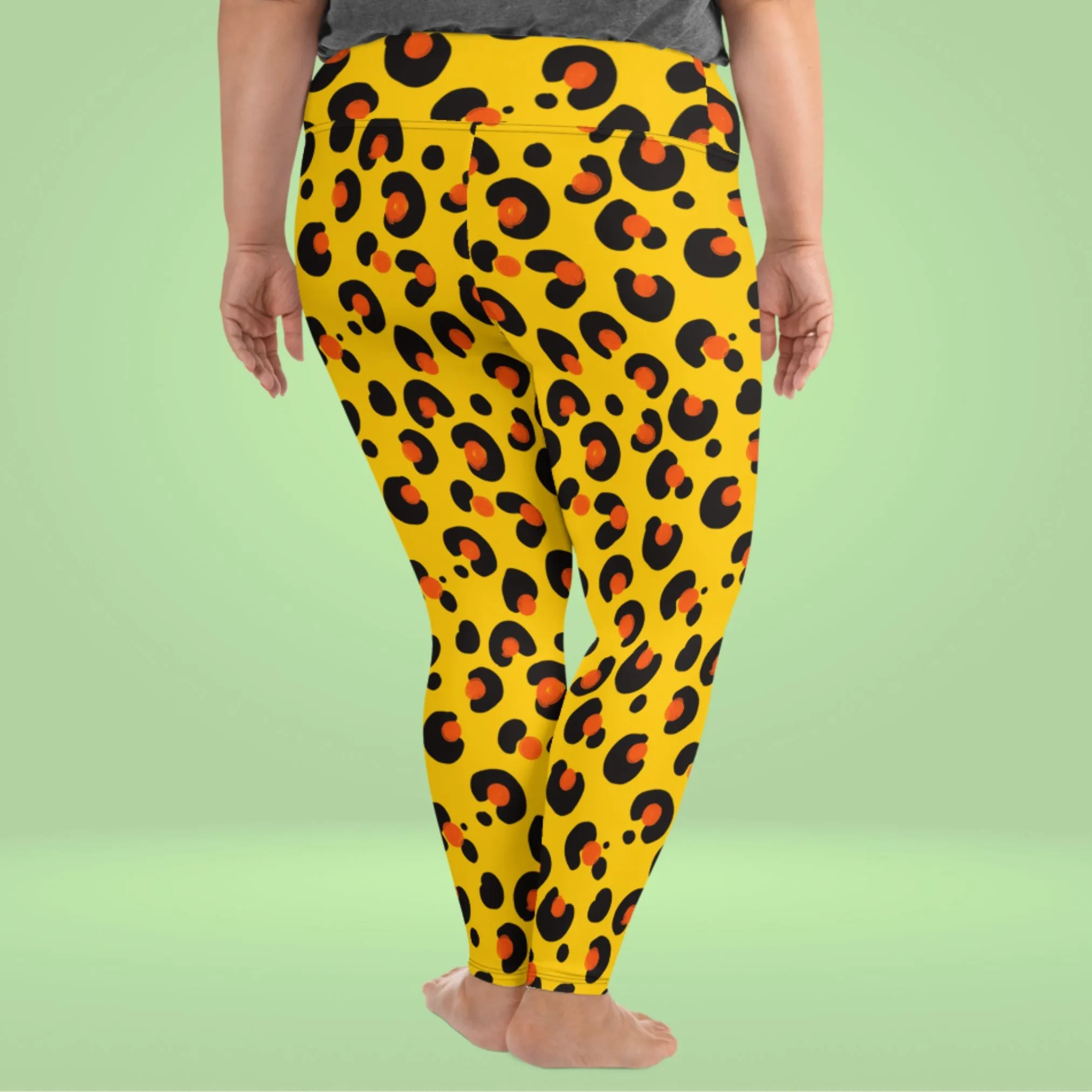 Leopard Print Leggings (2XL-6XL)