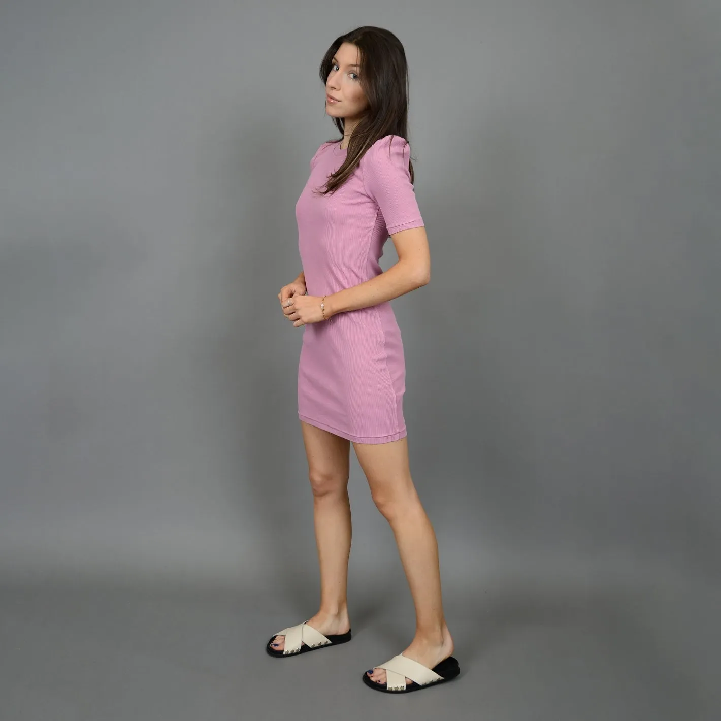 Lola's Room Short Sleeve Mini Dress