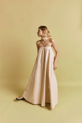 Maia Maxi Dress Nude