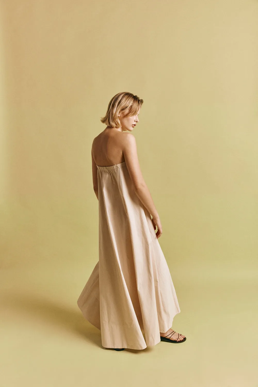 Maia Maxi Dress Nude