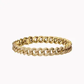 Medium Pavé Link Bracelet