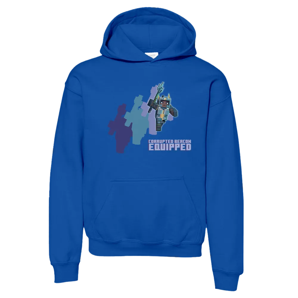 Minecraft Dungeons Corrupted Beacon Equipped Kids Hoodie