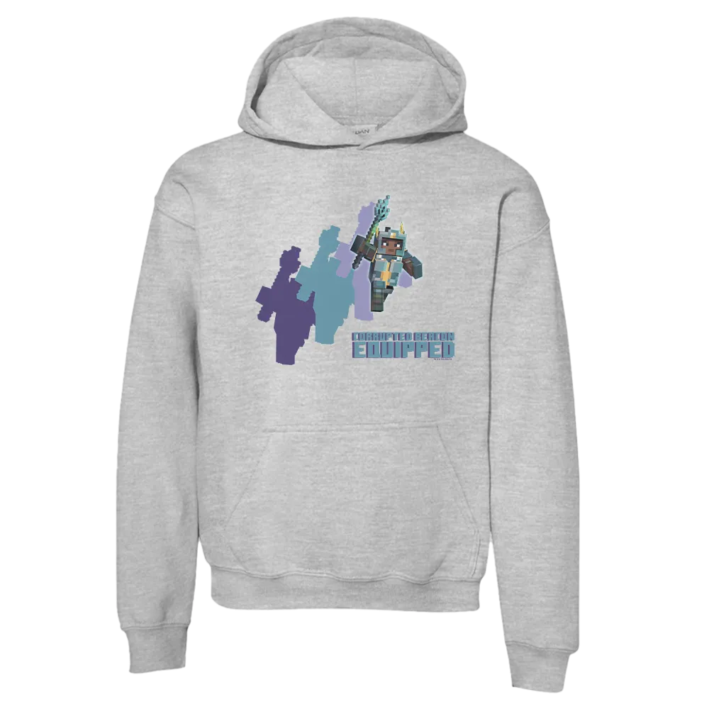 Minecraft Dungeons Corrupted Beacon Equipped Kids Hoodie