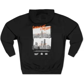 NY to Chi-  Premium Pullover Hoodie