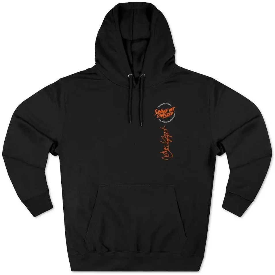 NY to Chi-  Premium Pullover Hoodie