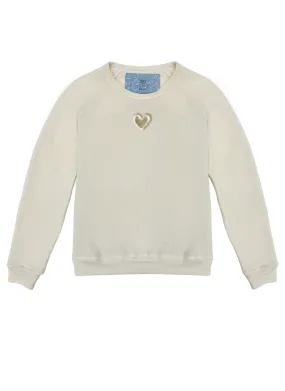 Open Hearted Classic Kids Crewneck Pullover