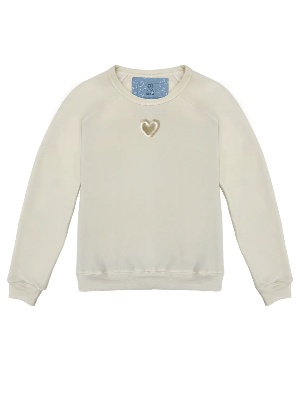 Open Hearted Classic Kids Crewneck Pullover