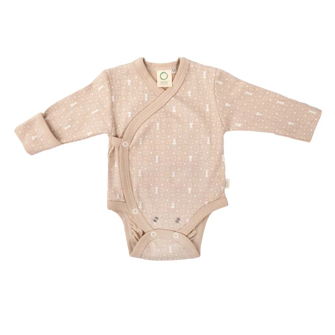 Organic Cotton Bodysuit Long Sleeves