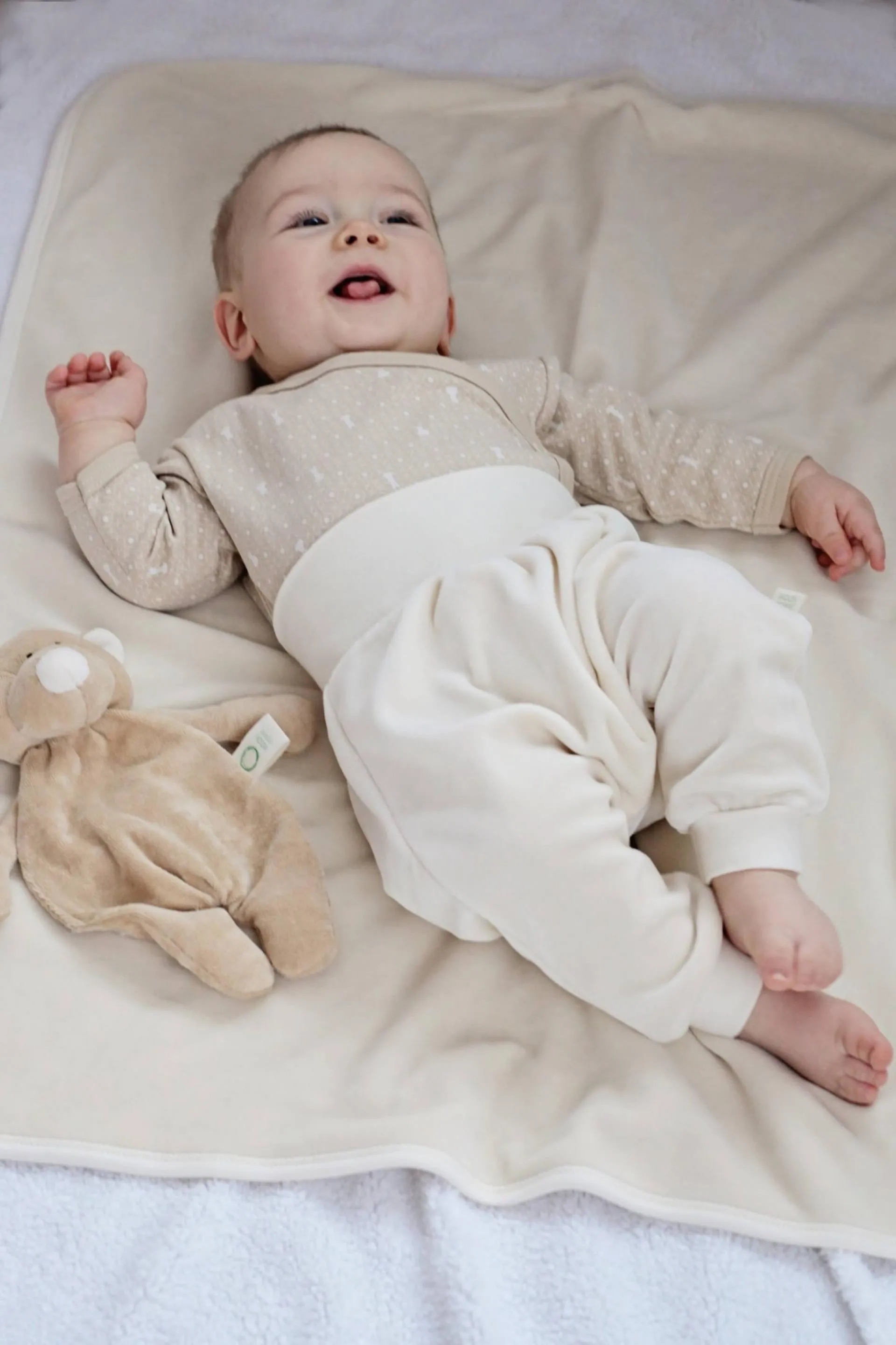 Organic Cotton Bodysuit Long Sleeves