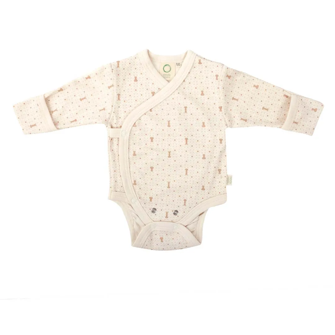 Organic Cotton Bodysuit Long Sleeves