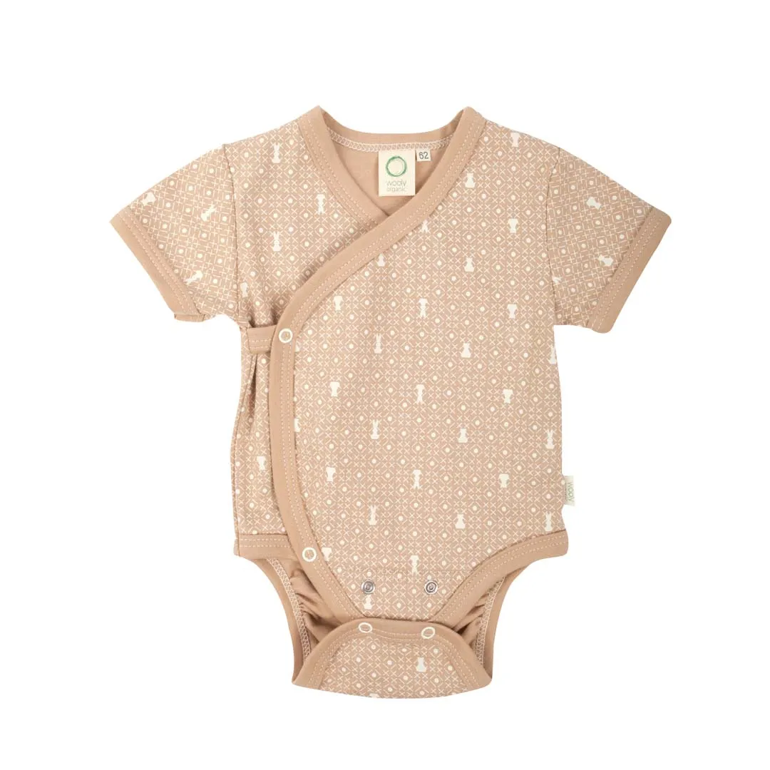 Organic Cotton Bodysuit Short Sleeves