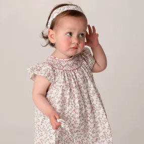 Oriana Floral Smocked Summer Dress by Annafie