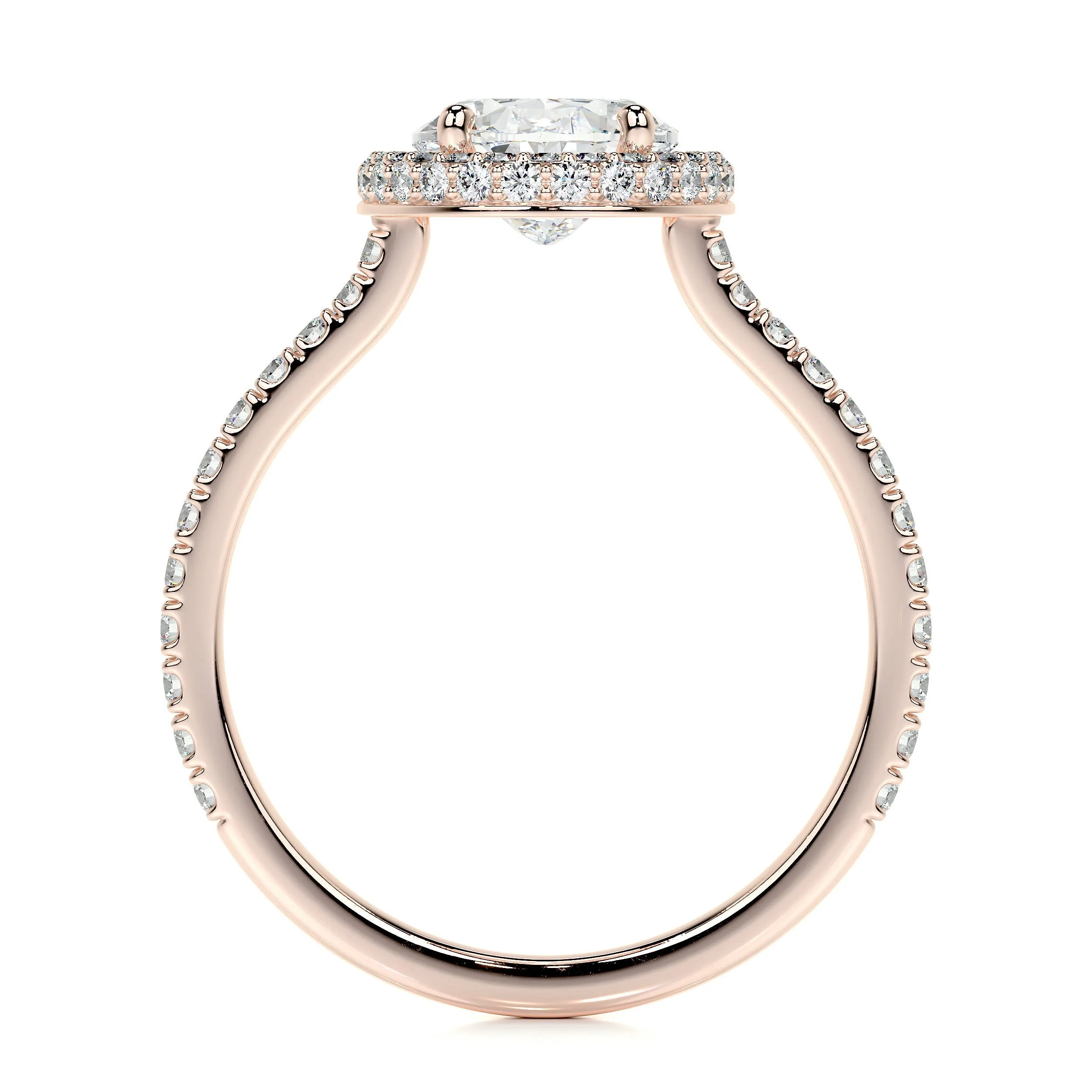 Parker Lab Grown Diamond Ring -14K Rose Gold