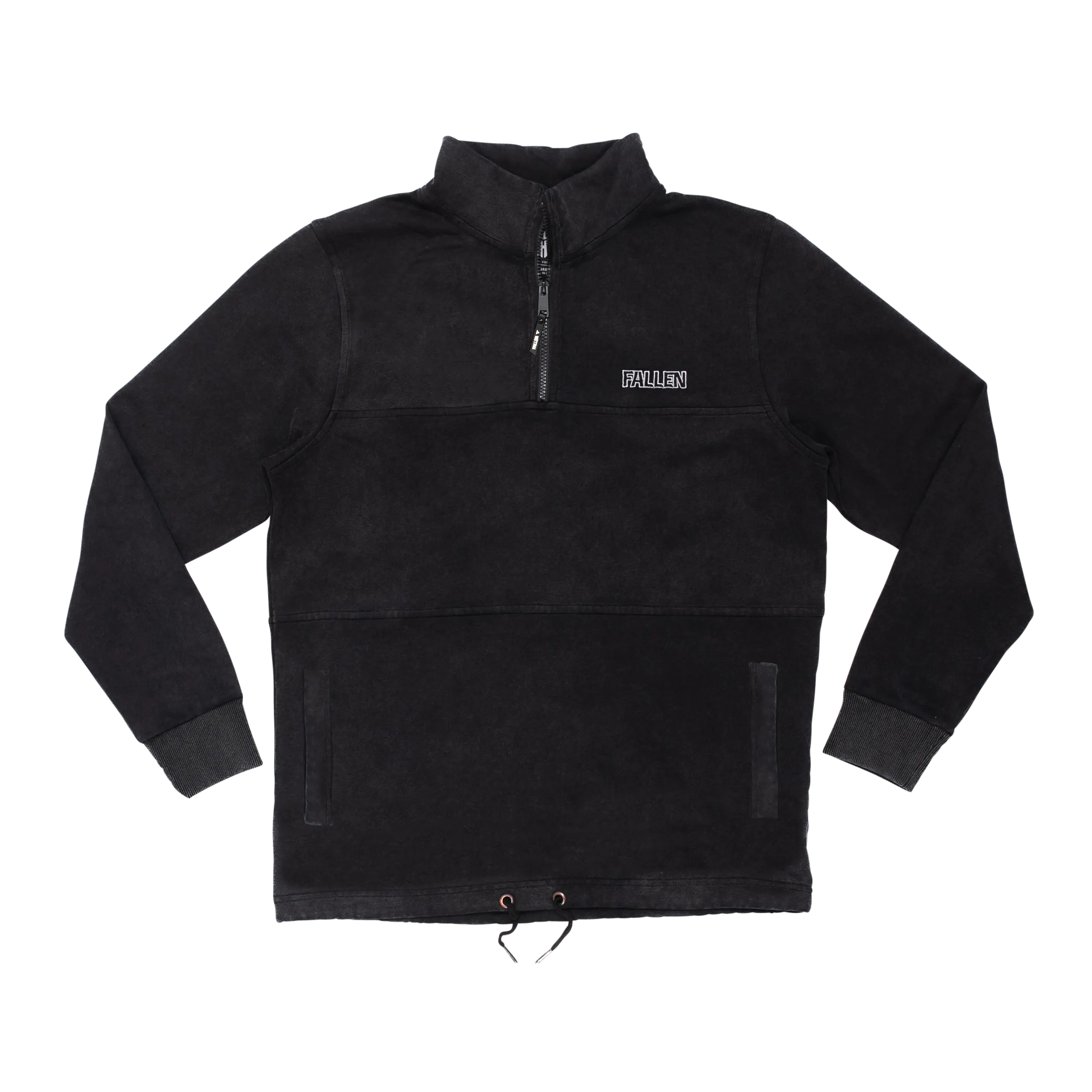 PEAK JACKET BLACK ENZYMATIC/BLACK