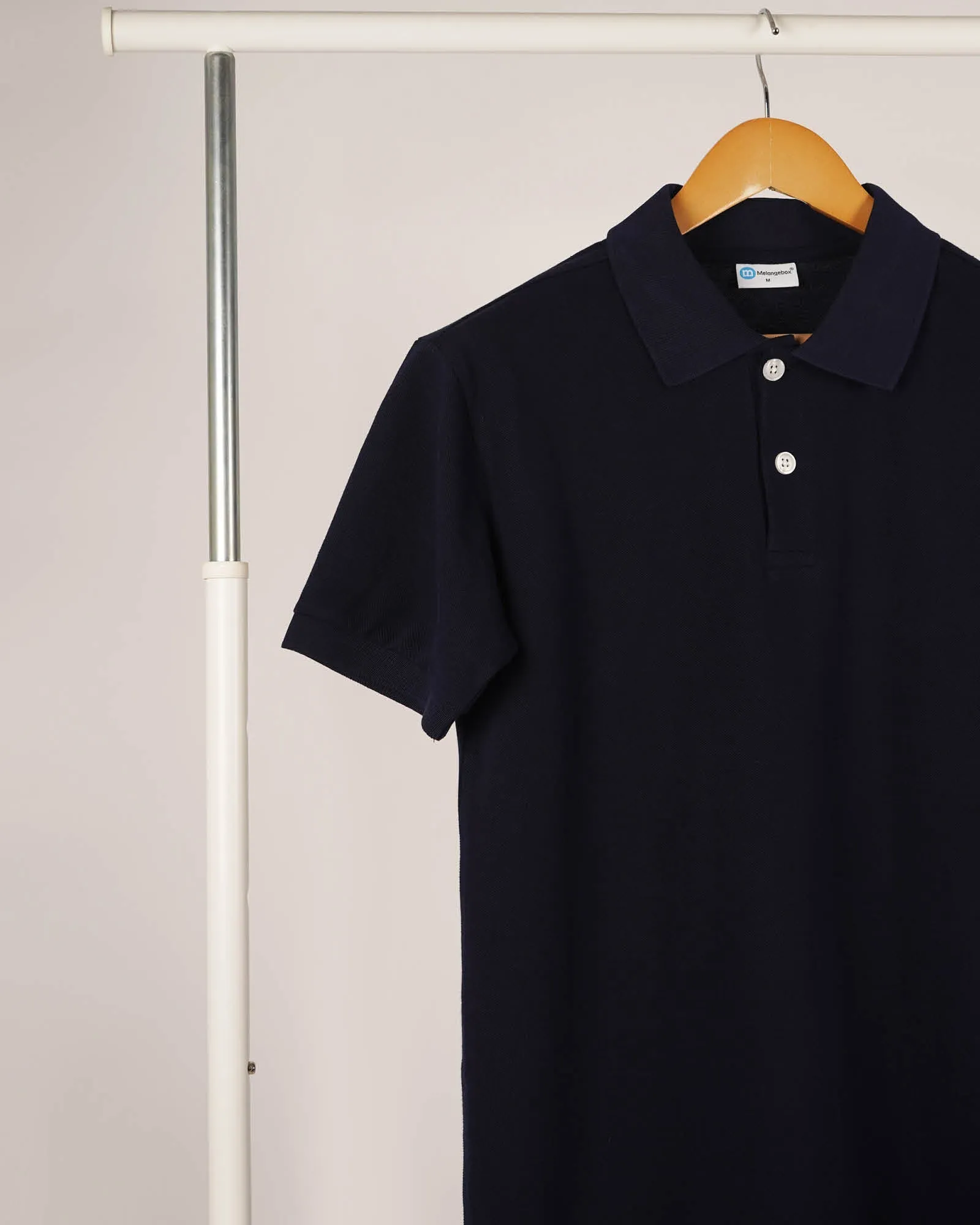 Polo: Solid Black