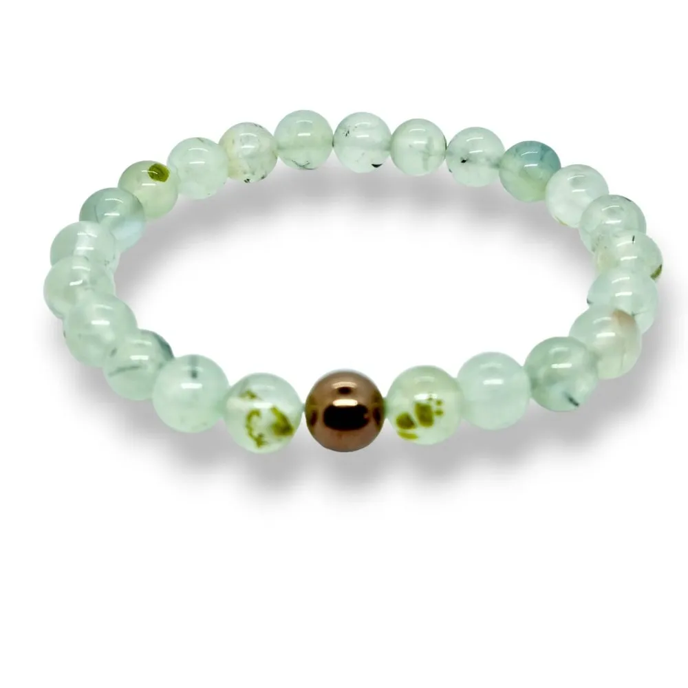 Prehnite Gemstone Bracelet