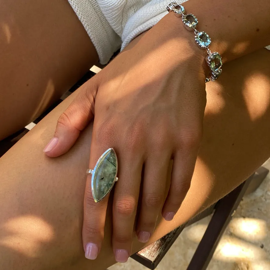 Prehnite Ring - Delphi