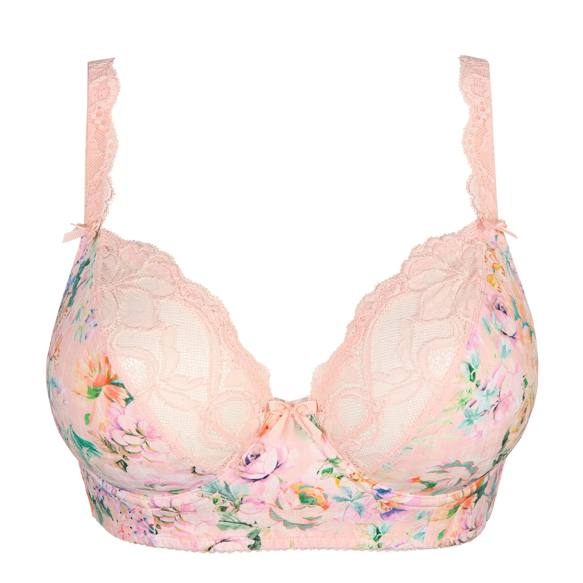 Prima Donna Deep Plunge Balcony Bra - Madison - Pink Diamond