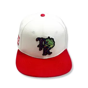 Puerto Rico (white & Red) Hat