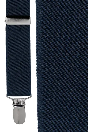 "Beckett" Kids Navy Suspenders