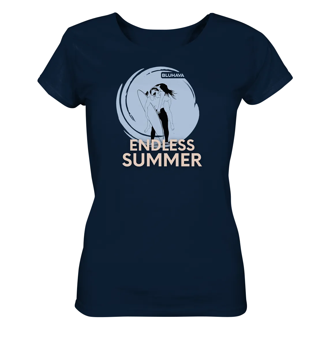 "Endless Summer Vibes" - Damen Premium Organic Shirt