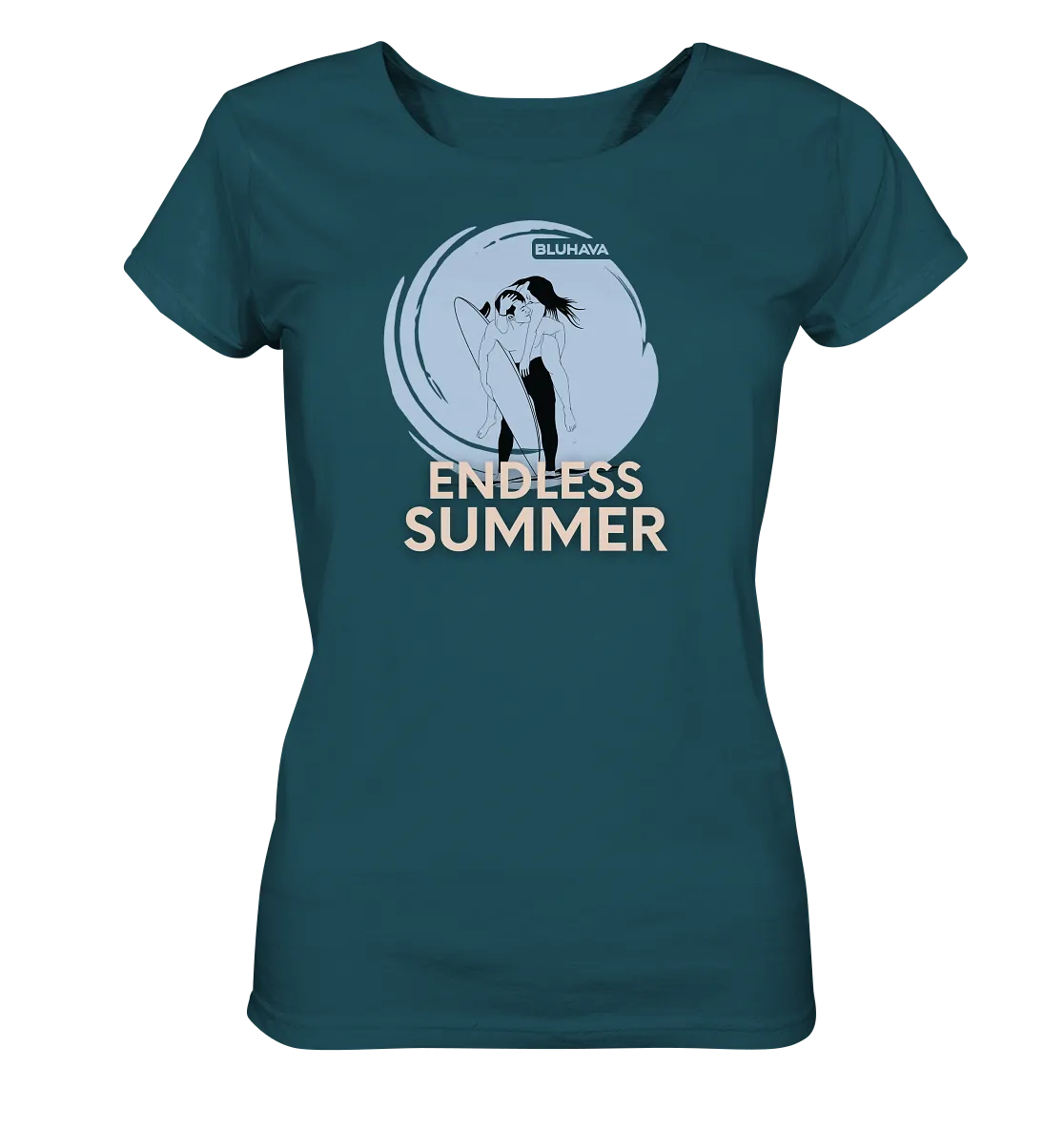 "Endless Summer Vibes" - Damen Premium Organic Shirt