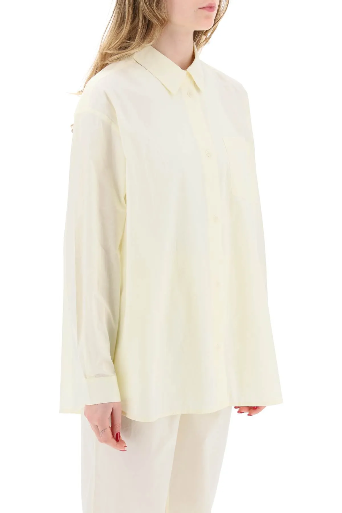 "oversized organic cotton edgar shirt