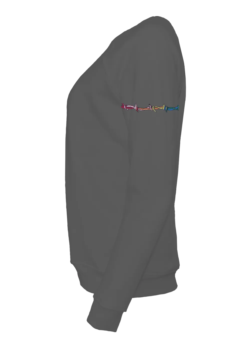 Rainbow Wire Women's Classic Crew Pullover