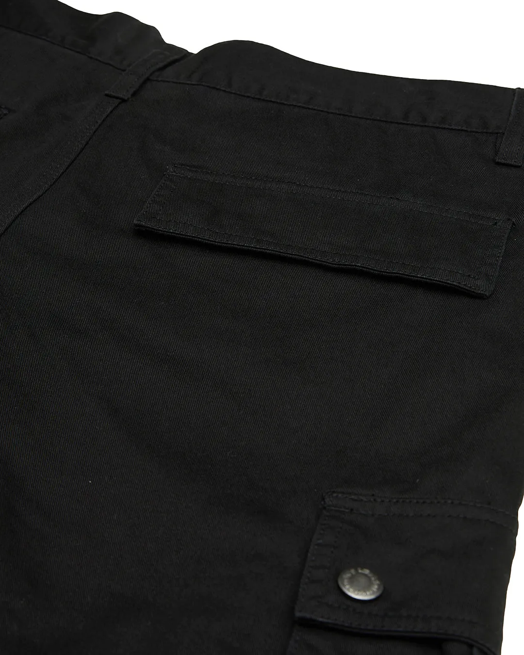 RECORDS CARGO SHORT - BLACK