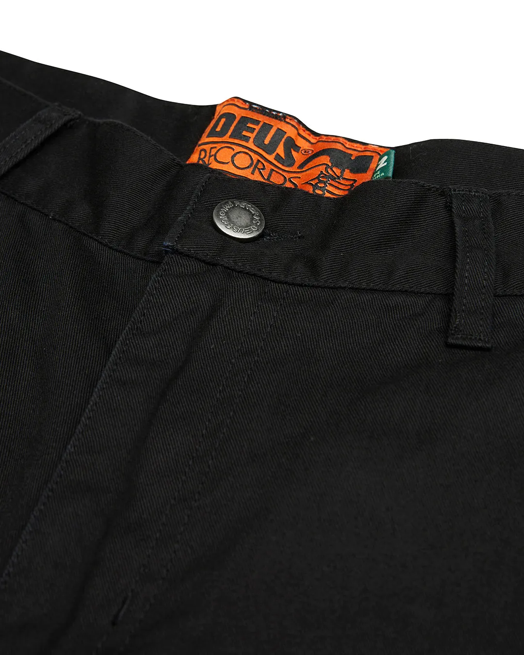 RECORDS CARGO SHORT - BLACK