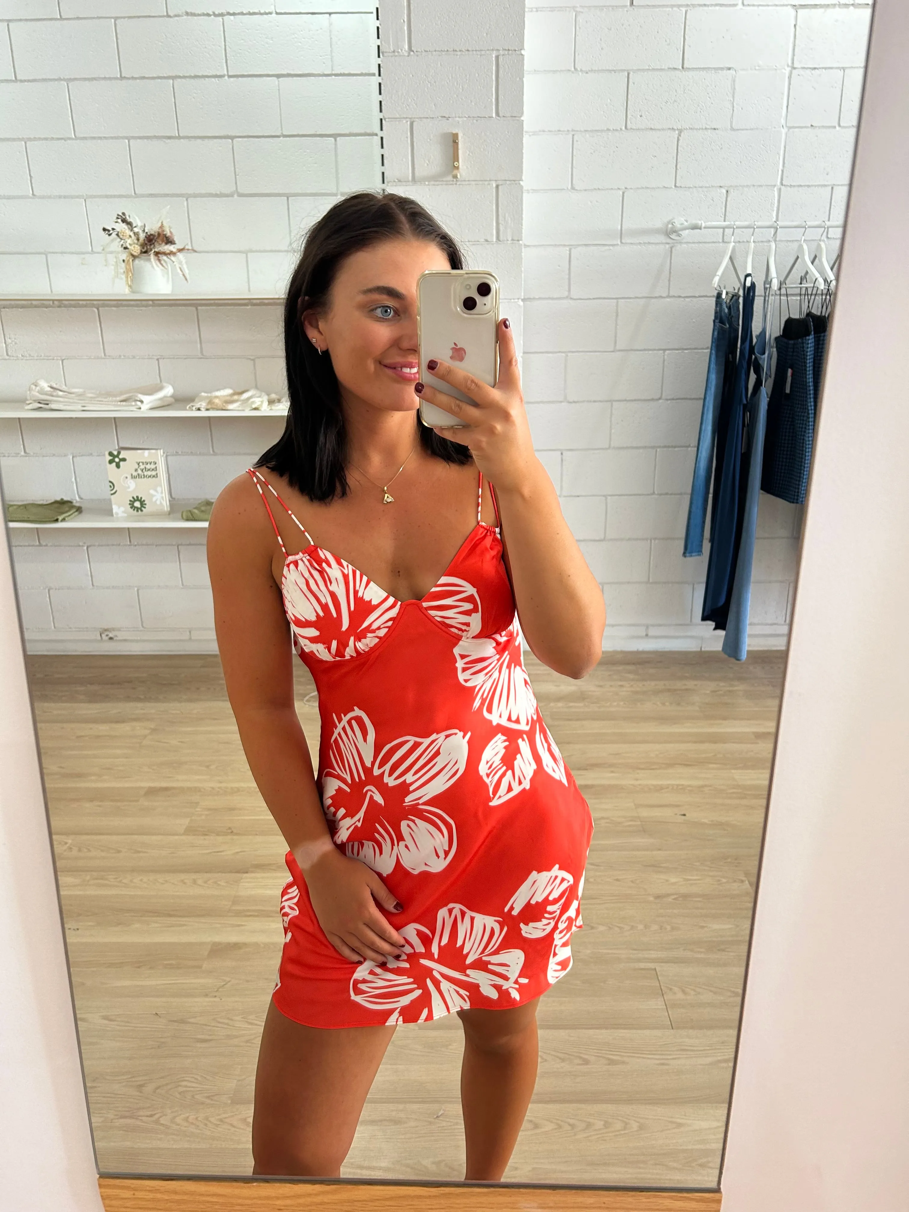 Roame Wynwood Dress - Hibiscus