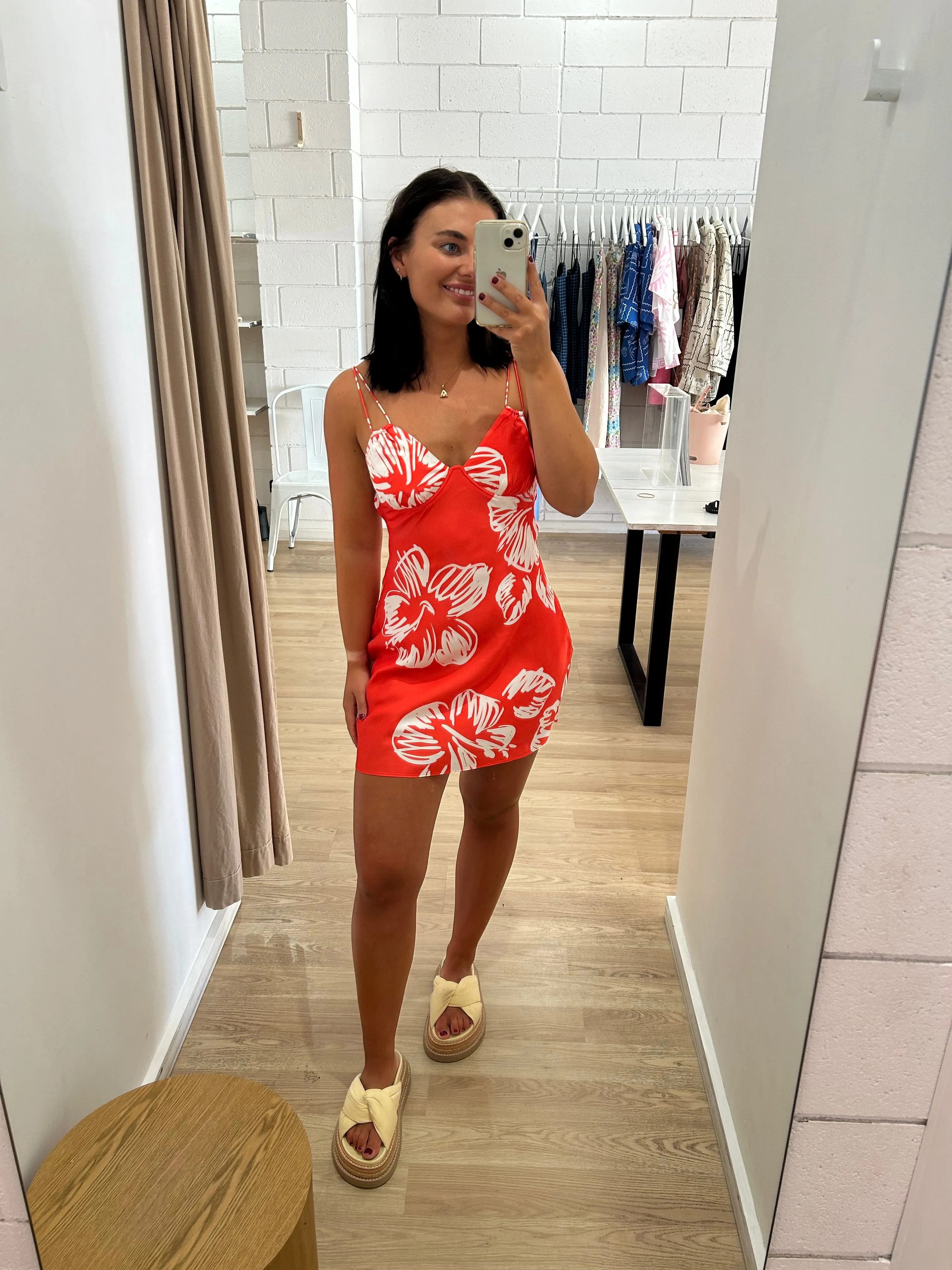 Roame Wynwood Dress - Hibiscus