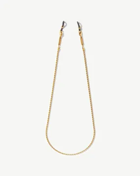 Rope Eyewear Chain | 18ct Gold Plated