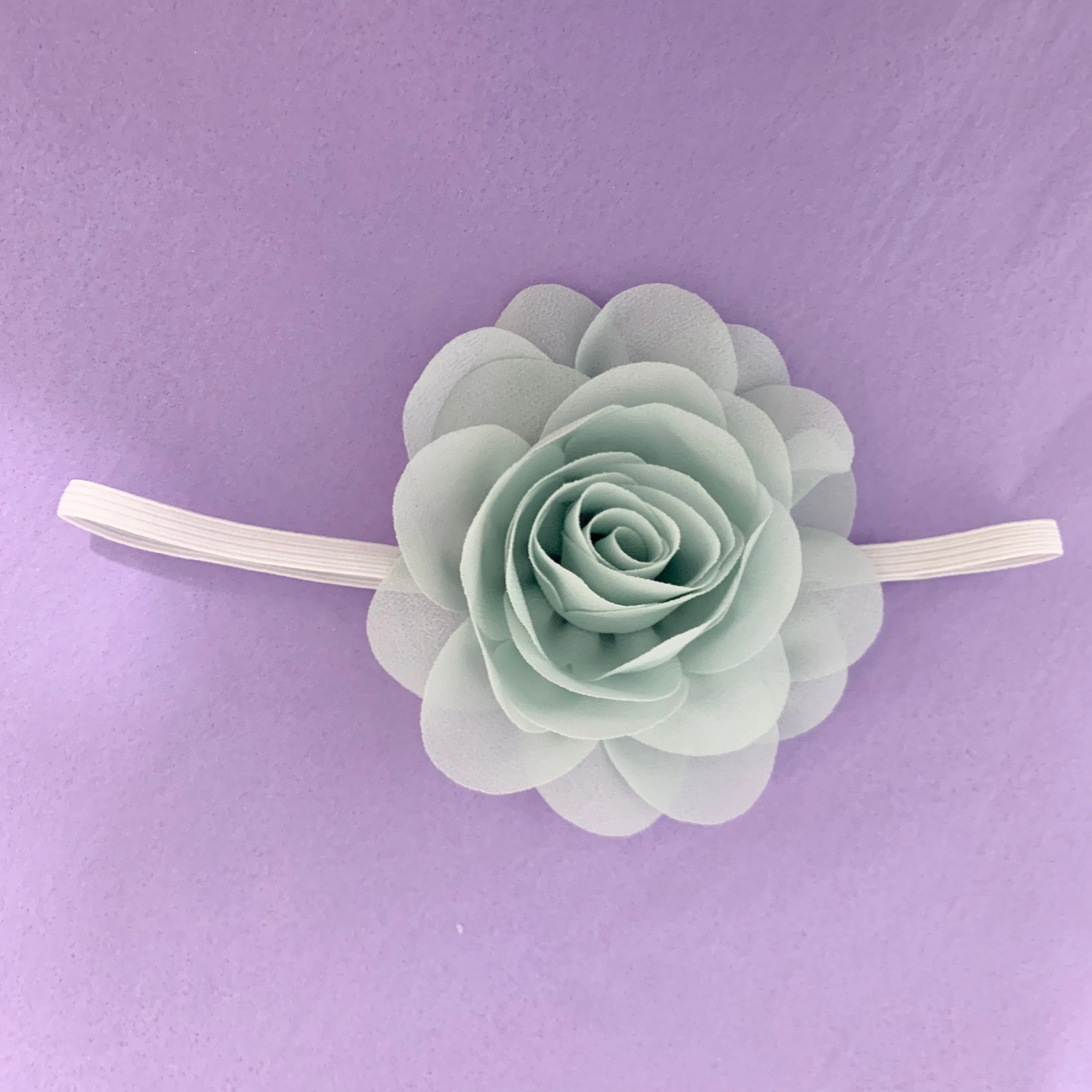 set of 4 Rose headband