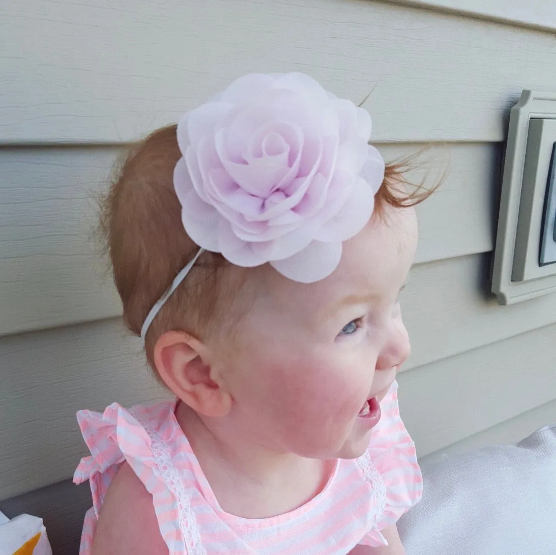 set of 4 Rose headband