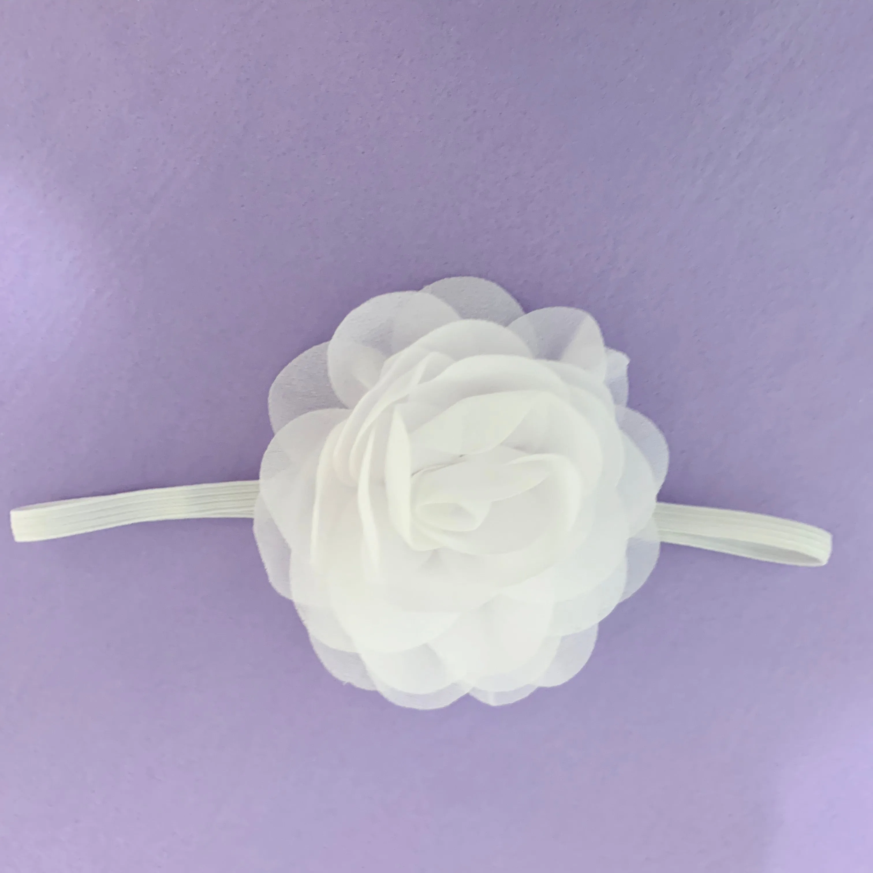 set of 4 Rose headband