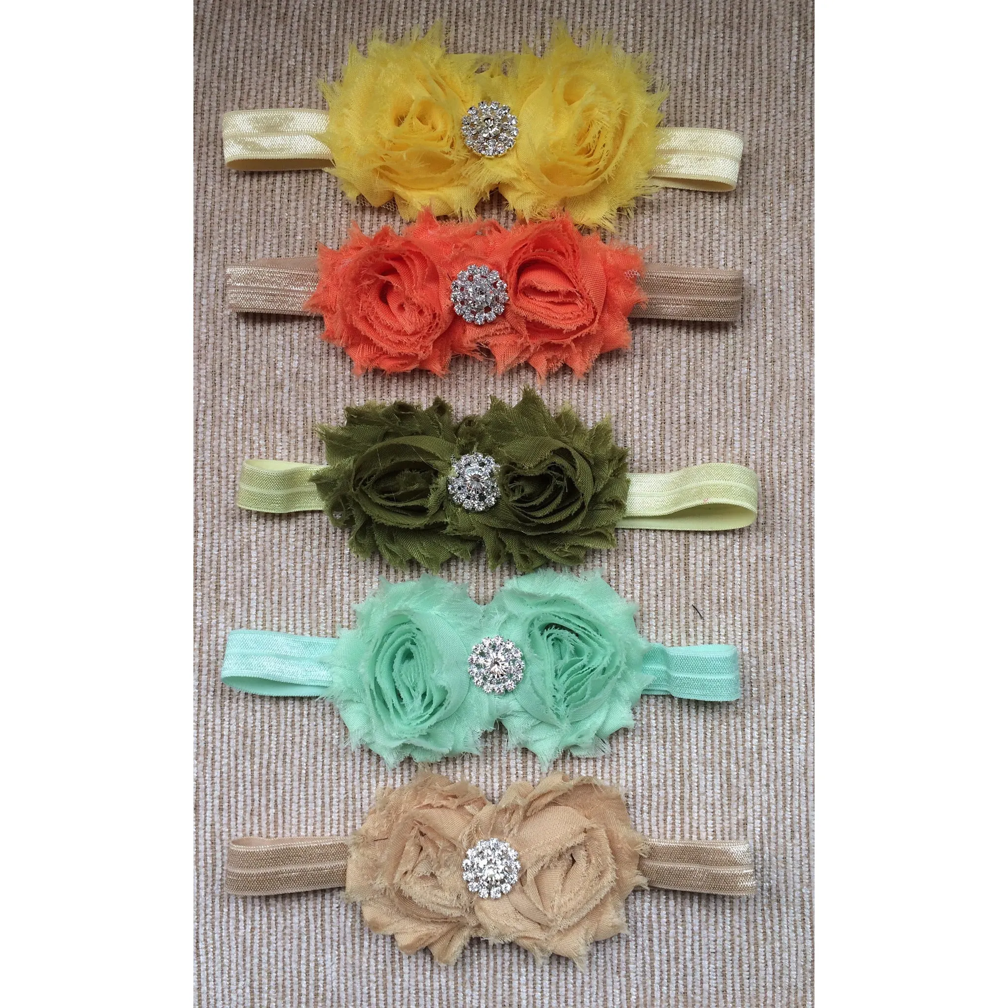 Shabby Baby Headband-PICK YOUR COLOR!