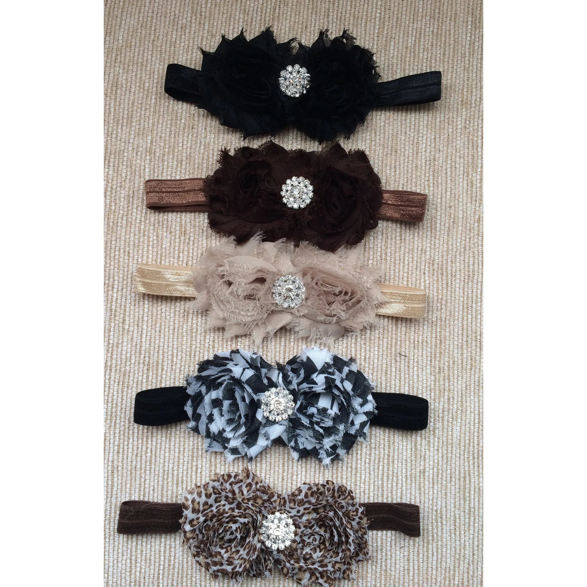 Shabby Baby Headband-PICK YOUR COLOR!