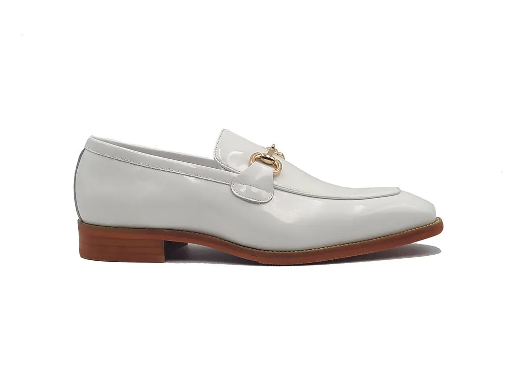 Signature Horse Bit Patent Leather Loafer