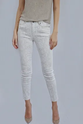 Snakeskin Print Pant