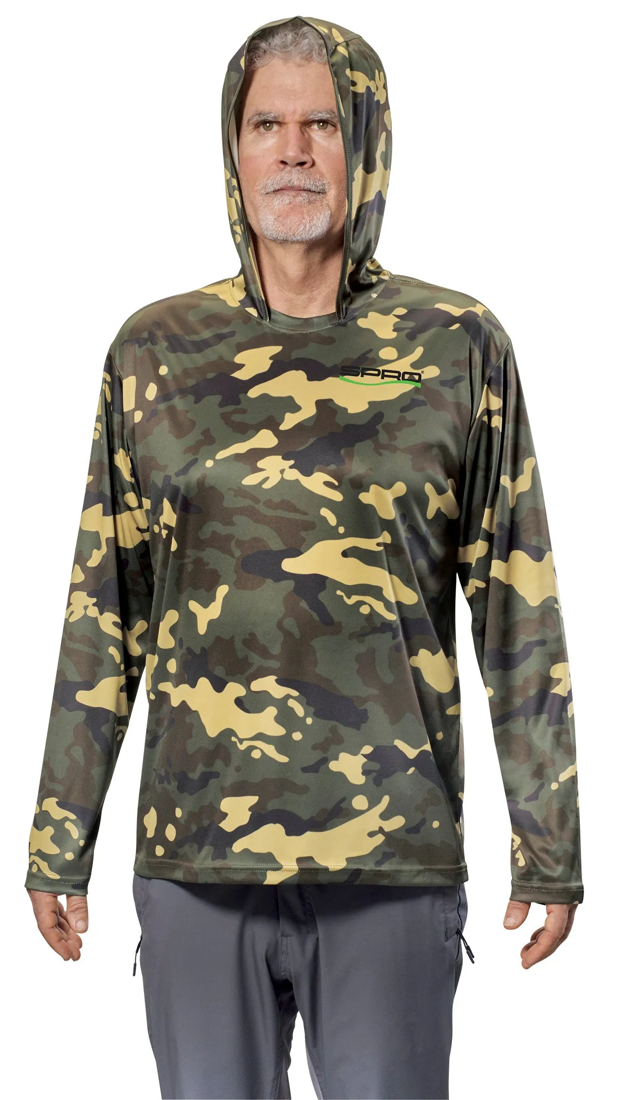 SPRO SUN HOODIE CAMO