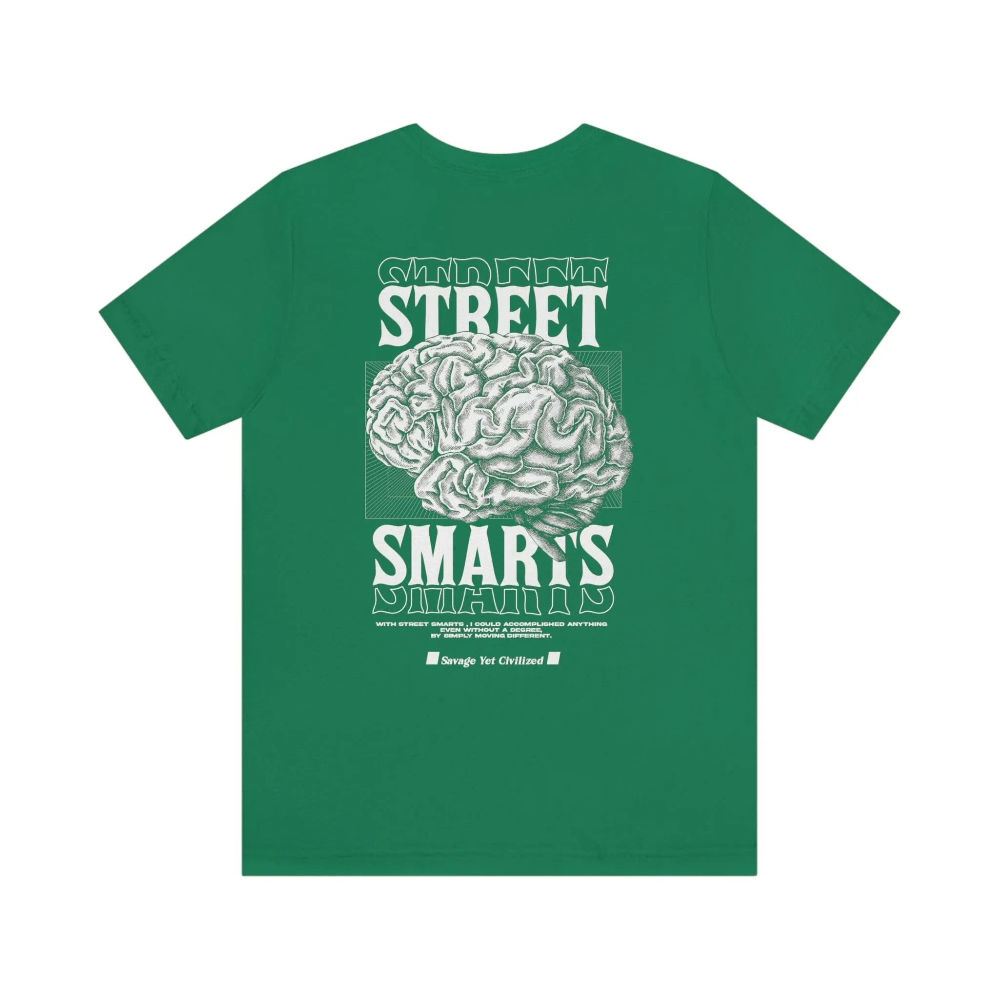 STREET SMARTS Short Sleeve Tee (Green)