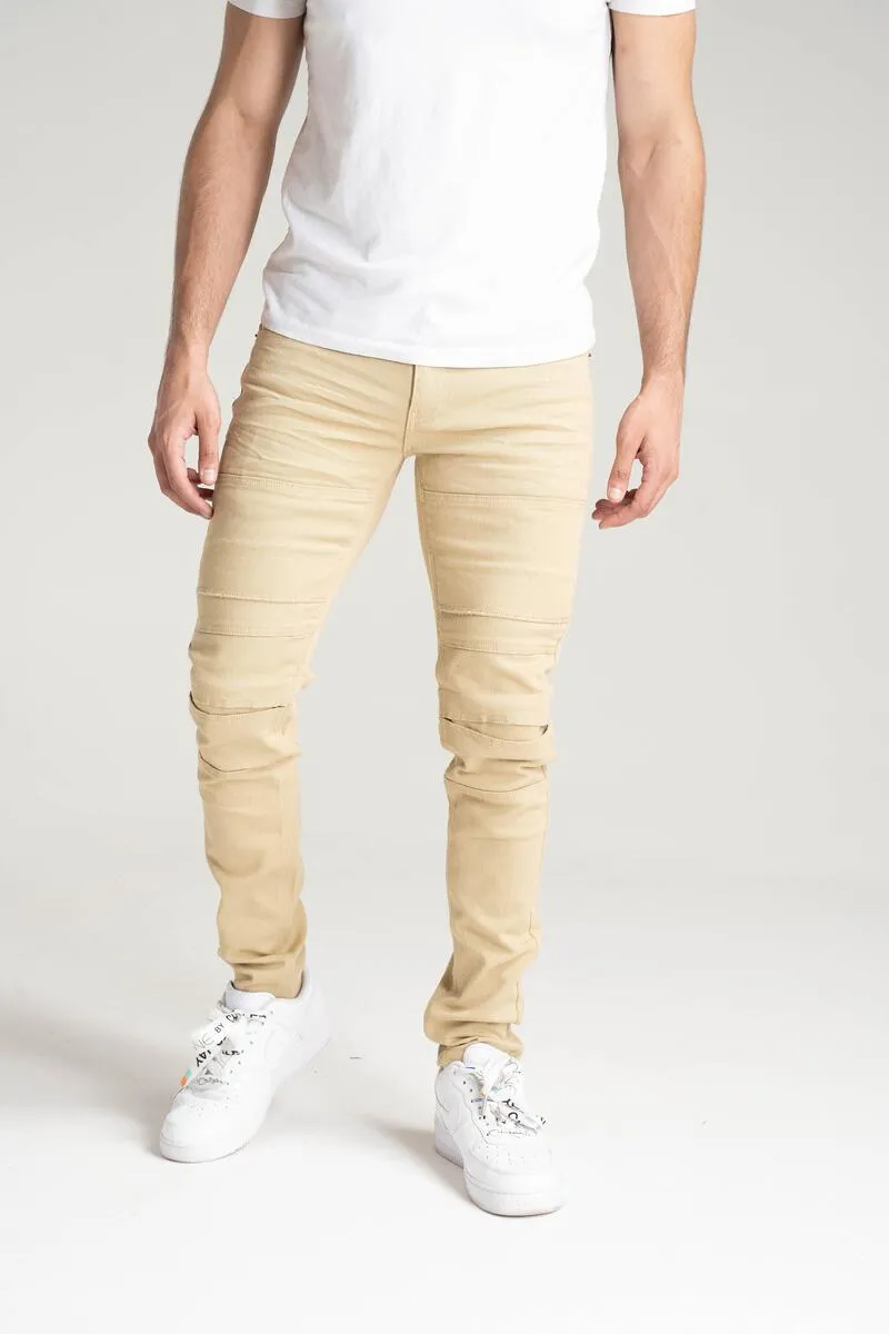 Taker Premium Stretch Twill Jean (Khaki)