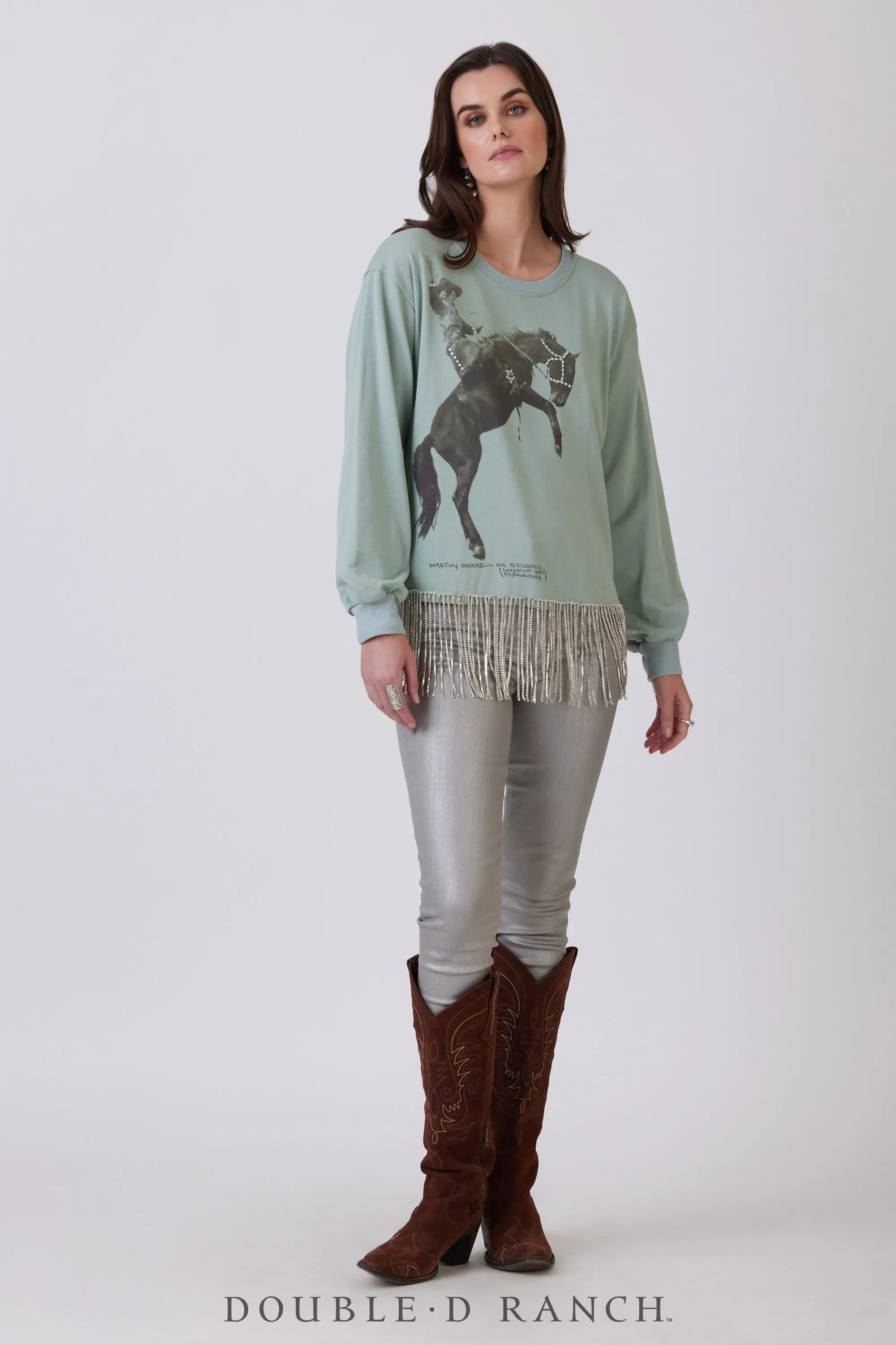 Top, Thundering Hooves Sweatshirt