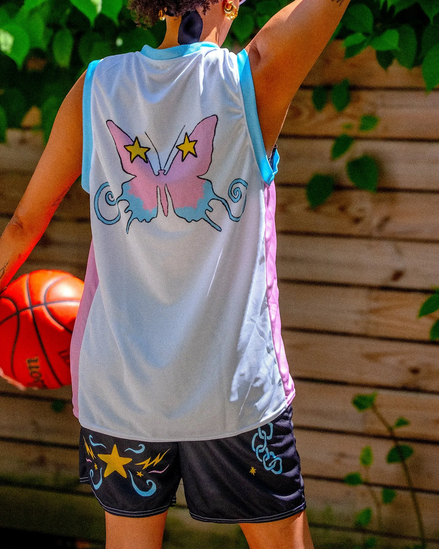 UB x SOFTPRINTS Logo Basketball Jersey