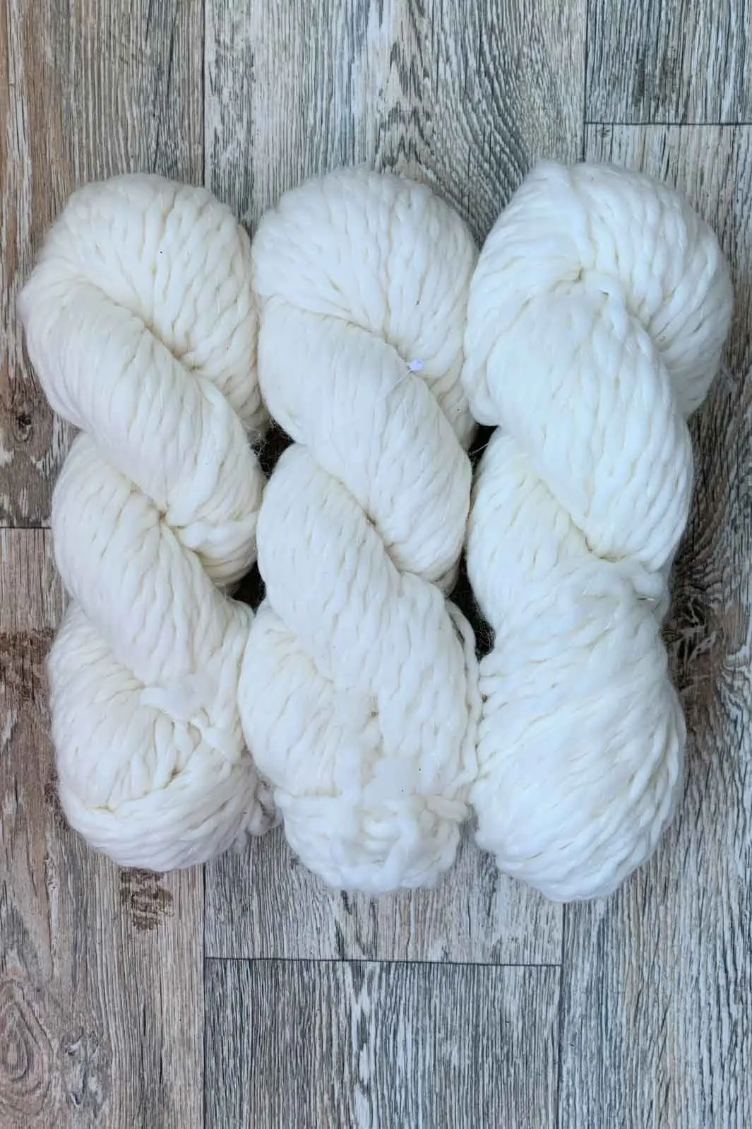 Un-dyed Superwash Chunky